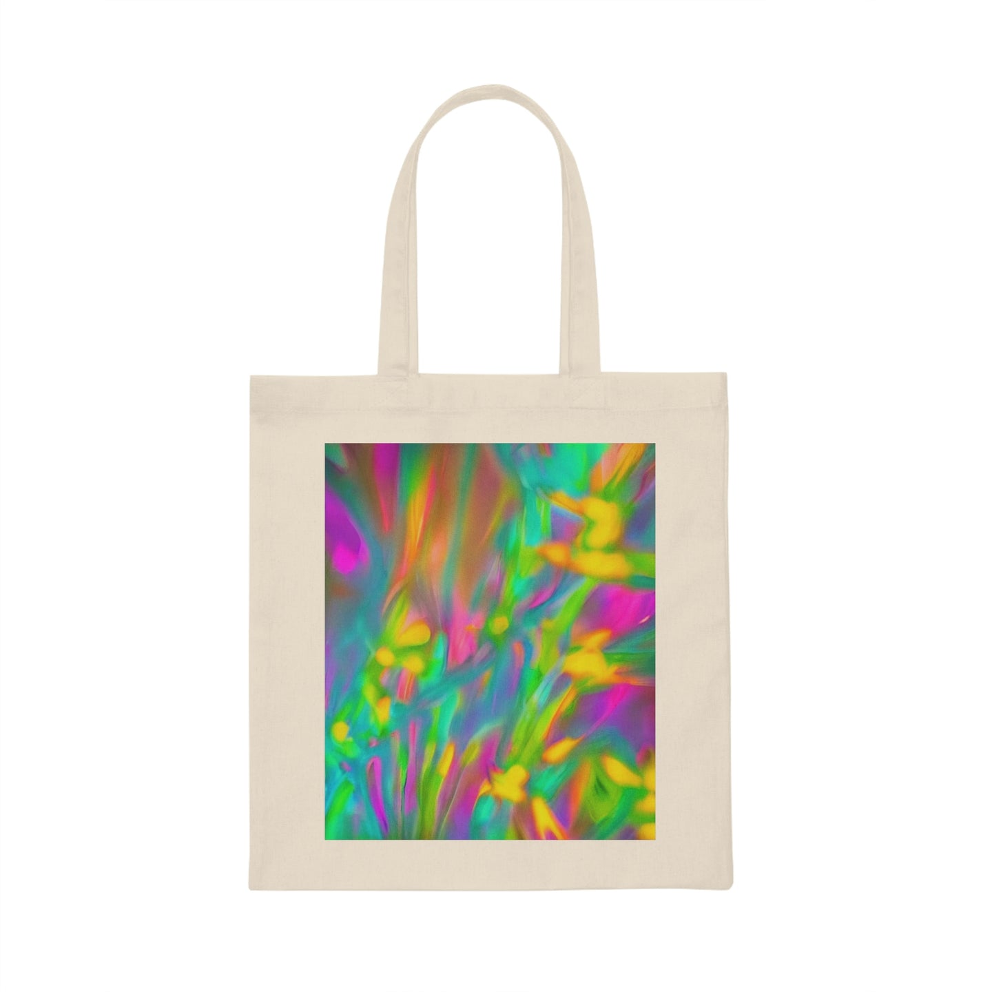 AI Generated Canvas Tote Bag