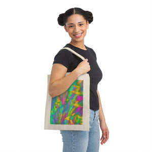 AI Generated Canvas Tote Bag